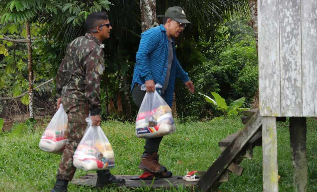 Presidente da Aleac acompanha ação social na Serra do Divisor que atendeu centenas de famílias isoladas