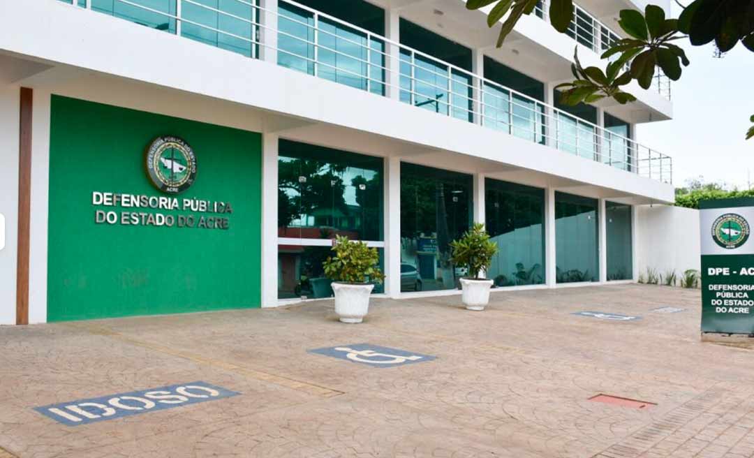 Defensoria Pública abre seleção para estágio em Direito com vagas para Rio Branco e Cruzeiro do Sul