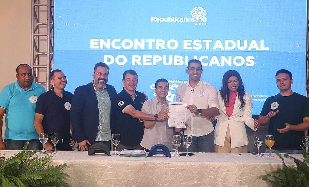Roberto Duarte assume a presidência do Republicanos com a meta de eleger 30 vereadores e quatro prefeitos no Acre