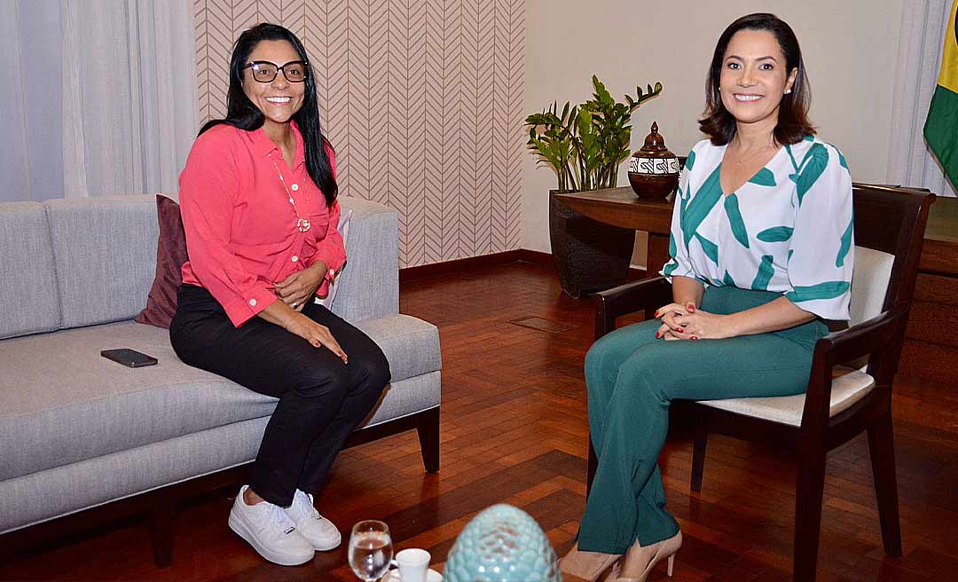 Rosana Gomes se reúne com governadora em exercício Mailza Assis e ampliação de parcerias é discutida