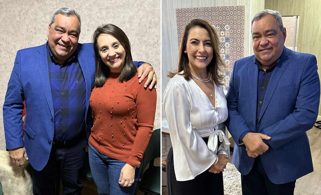 Deputada federal Renata Abreu e senadora Sorai Thronicke convidam prefeito Mazinho Serafim a filiar-se ao Podemos