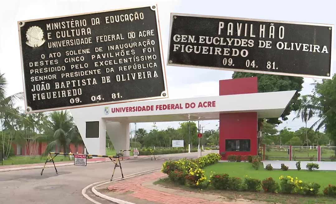 Conselho vota retirada de nomes de pessoas ligadas à ditadura militar de blocos da Ufac