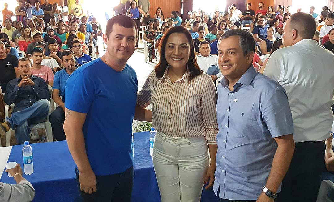 Progressistas fazem ato de filiação em Xapuri e apresentam advogado Maxsuel Maia para disputar a Prefeitura, em 2024