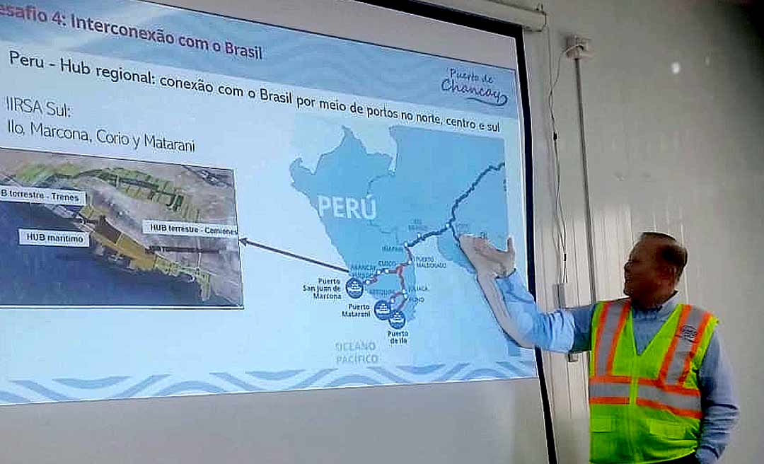 Cosco Shipping faz lobby pela retomada dos projetos de ligação do Acre via Pucallpa e a construção da ferrovia via Cruzeiro do Sul para o Pacífico