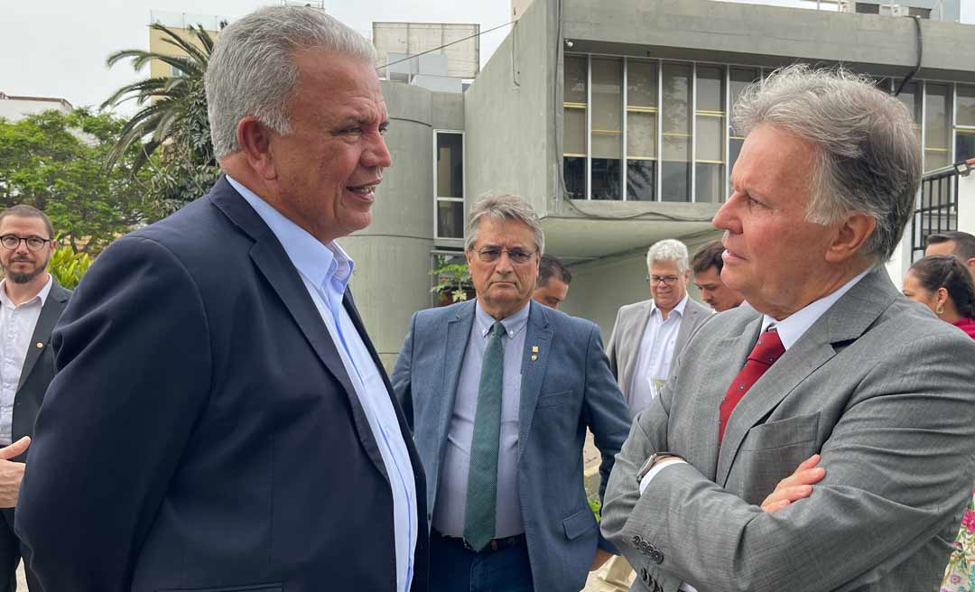 Petecão quer Grupo Parlamentar Brasil-Peru para identificar problemas e encontrar soluções para as relações comerciais entre os dois países