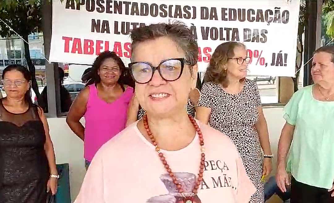 Movimento "Cabeças Brancas" da Educação quer a reestruturação linear da tabela salarial