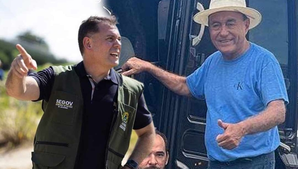 Pré-candidatos a prefeito, Bocalom e Alysson vistoriam limpeza do rio Acre