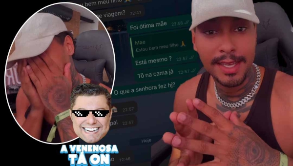 Após insinuar que morar no Acre é uma “merda”, vídeo maker acreano Luiz Kim leva esporro da mãe e apaga vídeo