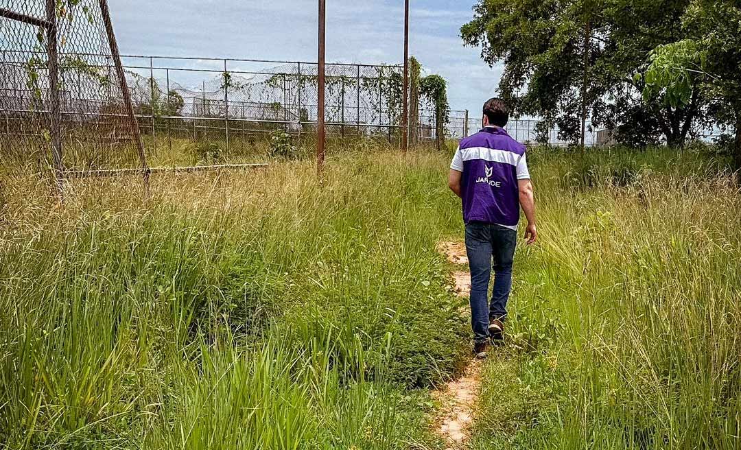 Jarude denuncia abandono de complexo esportivo de R$2 milhões: “Responsabilidade não é o forte do governo”