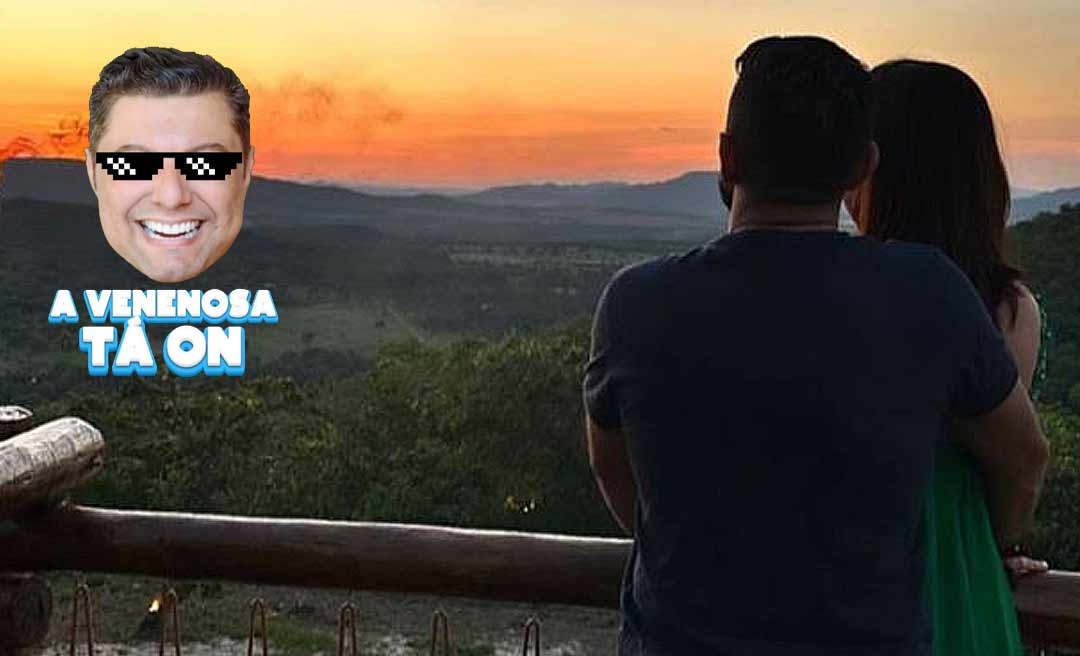 Como JÁ HAVIA NOTICIADO COM EXCLUSIVIDADE, vice-governadora Mailza Assis confirma romance com Madson Cameli em repost pelas redes sociais