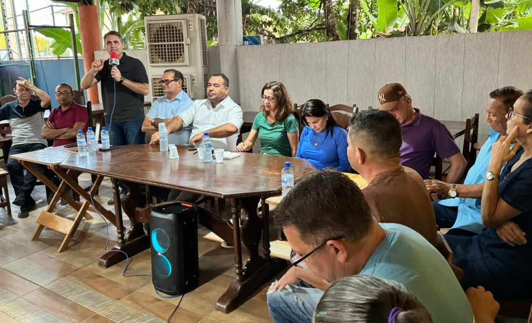 Com PP, PT e MDB no mesmo palanque, líderes políticos lançam movimento “todos por Brasiléia”