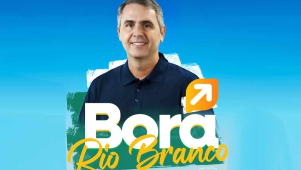 “Bora, Rio Branco”: esse é o slogan da pré-campanha de Marcus Alexandre à prefeitura