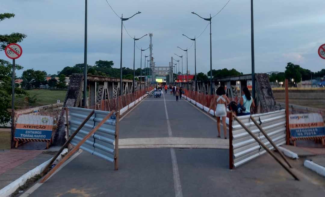 Carnaval da Gameleira: Ponte Metálica é liberada para pedestres