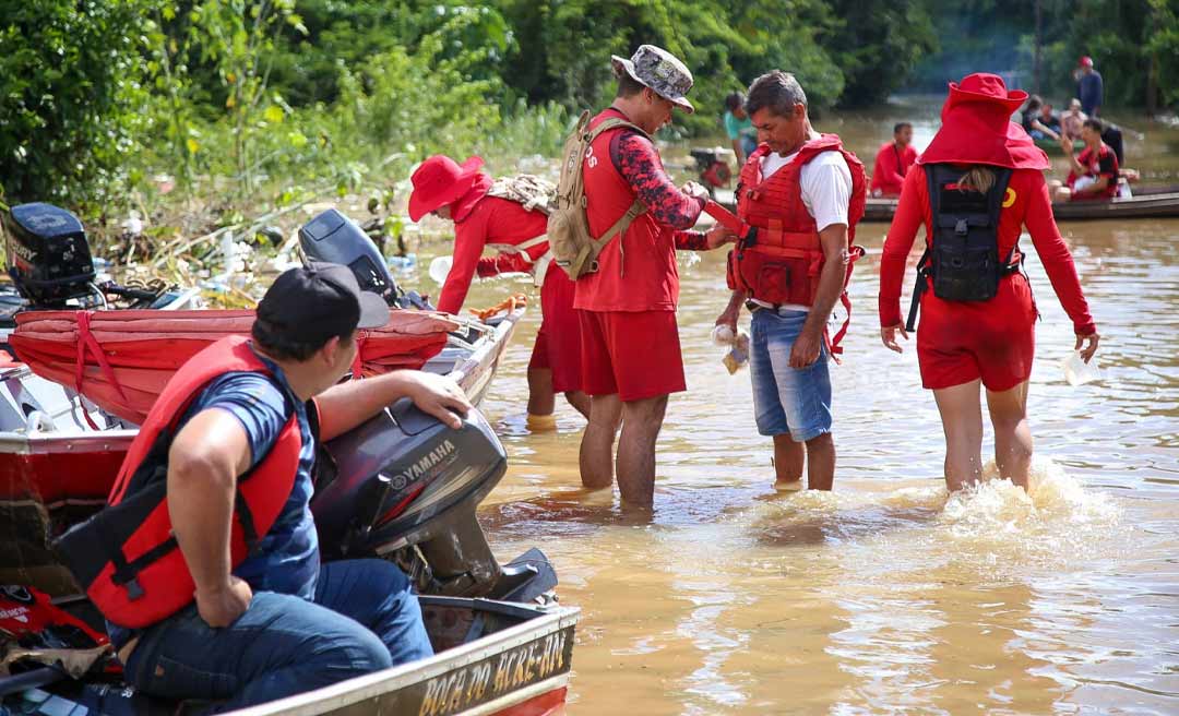 Operação simulada contra enxurradas em Rio Branco mobiliza Bombeiros e Defesa Civil