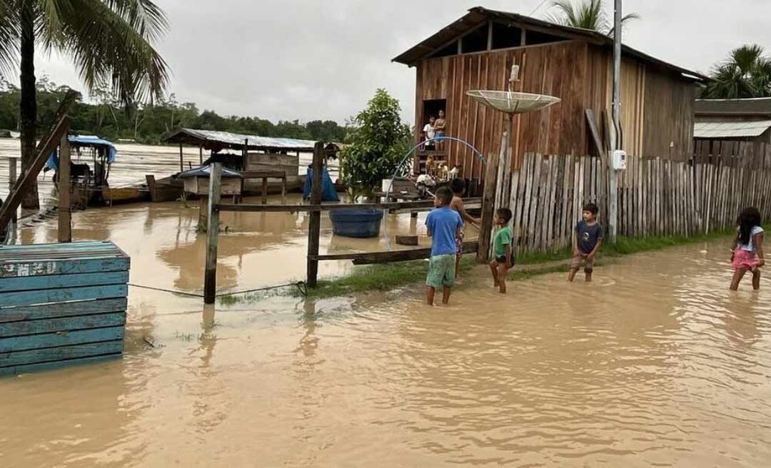 Rio Acre atinge 47 bairros em Rio Branco, diz boletim da Defesa Civil