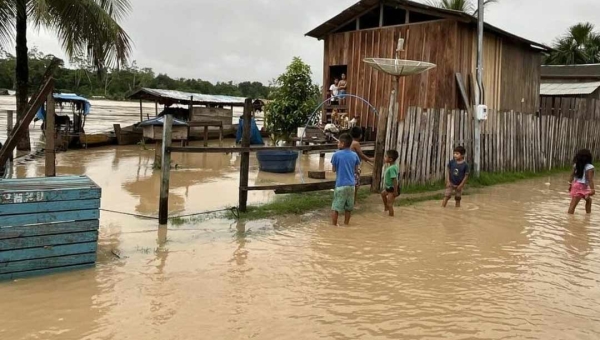 Rio Acre atinge 47 bairros em Rio Branco, diz boletim da Defesa Civil