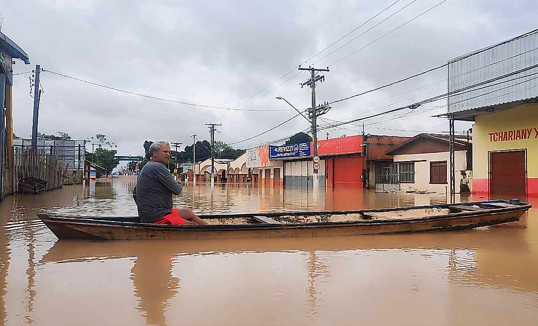 BOA NOTÍCIA: Rio Acre apresenta sinais de vazante na capital: 17, 76 metros