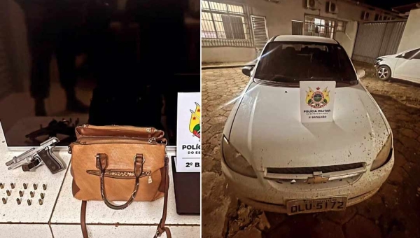 Policia Militar prende suspeito e recupera carro roubado no Praia do Amapá