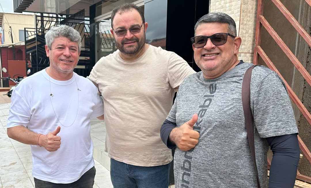 Gean Barros cumpre agenda em Boca do Acre junto de seu irmão Frank Barros com intensa agenda político partidária