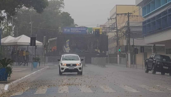 Previsão é de muita chuva e ventos fortes em Rio Branco nesta sexta e sábado, diz Sipam