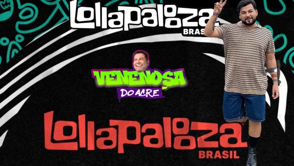 Direto do LOLLAPALOOZA, Geh Alencar curte Sam Smith ,SZA, e mostra curiosidades do evento