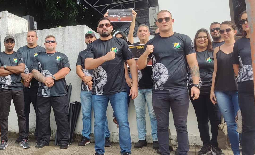 Em busca de valorização e melhores condições de trabalho, Sinpol prepara manifestação em frente a Casa Civil nesta manhã
