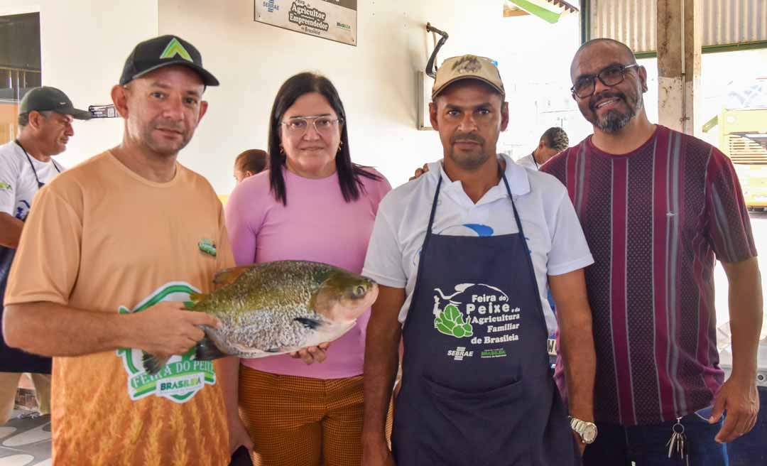 Prefeitura de Brasiléia e Sebrae estimam a venda de mais de 20 toneladas de peixe durante a feira na fronteira