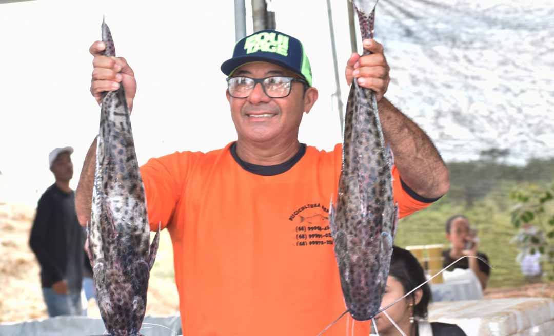 Com o apoio da Emater, produtores vendem peixes oriundos da agricultura familiar