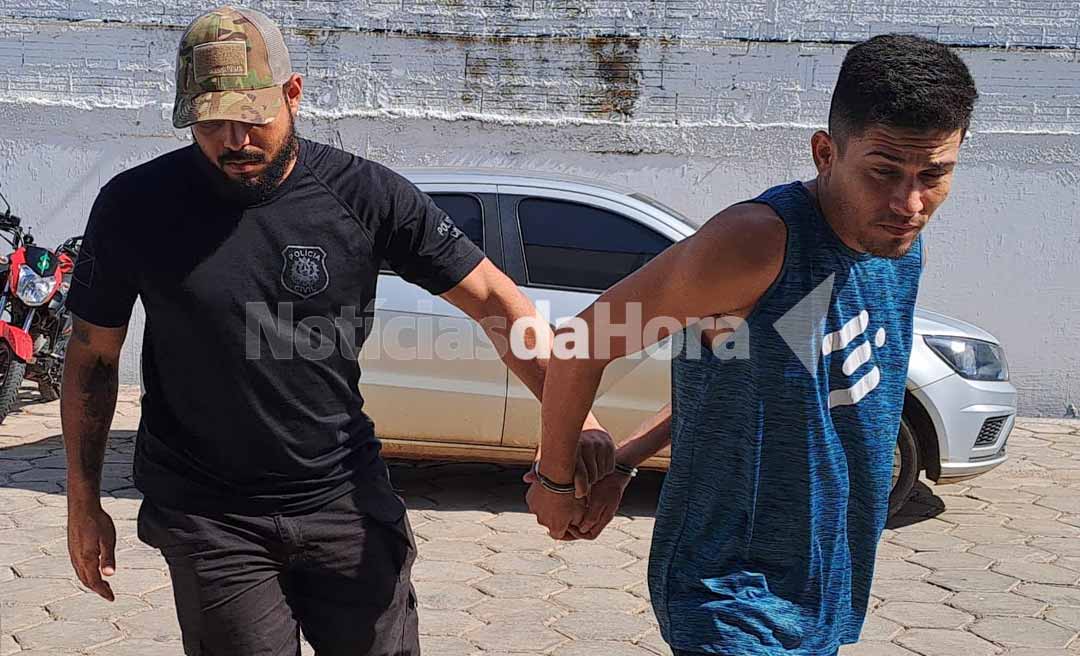 "Pestana" tenta escapar, mas acaba detido por porte ilegal de arma no bairro XV