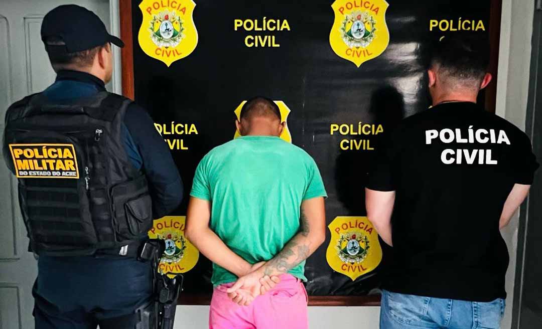 Faccionado com mandado de prisão em aberto desde 2021 em Rio Branco é preso em Marechal Thaumaturgo