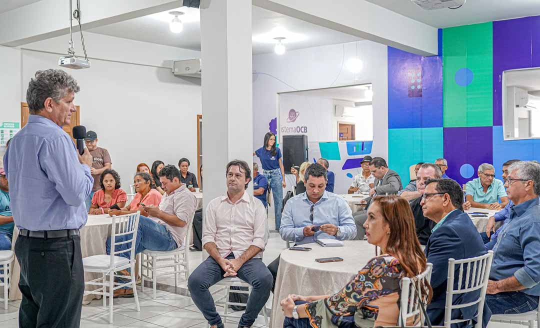 Sistema OCB recebe o presidente, vice-presidente e o primeiro secretário da Aleac para debater o fortalecimento do cooperativismo no Acre