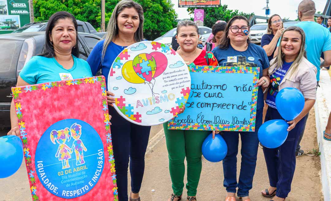 Prefeitura de Brasiléia promove evento de conscientização sobre o Autismo