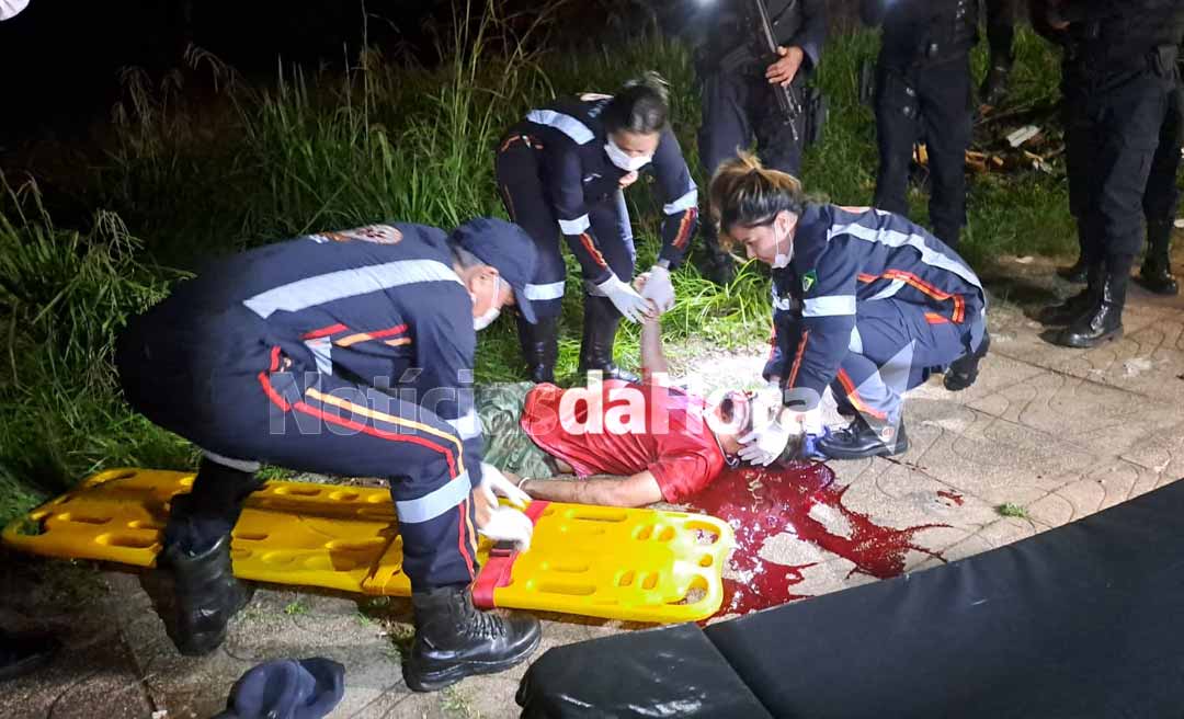 Homem é vítima de tentativa de execução com tiro na cabeça no bairro Raimundo Melo