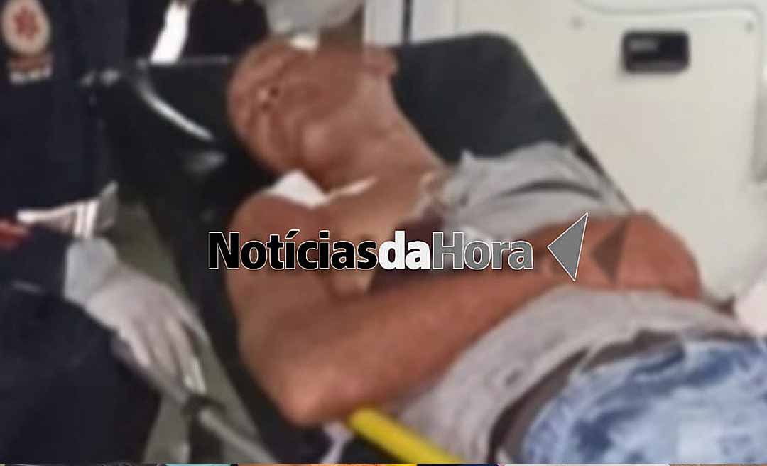 Trabalhador é ferido por amigo de bar perto do Terminal Urbano de Rio Branco