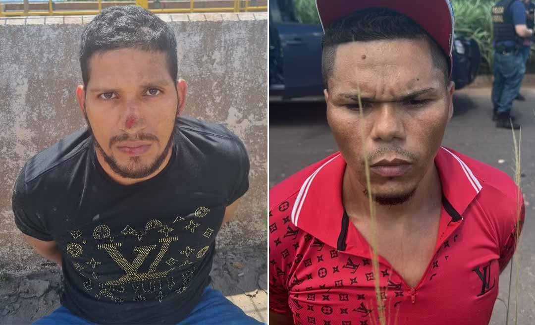 Após 50 dias, Polícia Federal recaptura no Pará acreanos foragidos da penitenciária federal de Mossoró