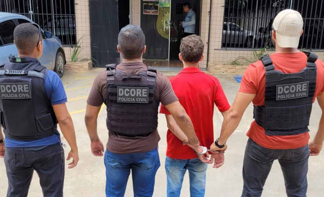 Polícia prende condenado por invasão de casa e roubo de moto e aparelhos eletrônicos 