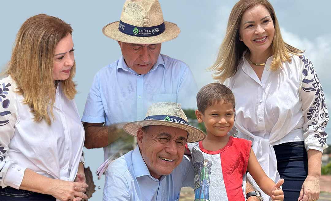 Bocalom e Socorro deixam rivalidade política de lado e anunciam revitalização de praça na capital com emenda da parlamentar