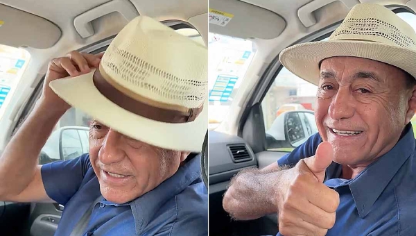 Nascido no Paraná, Bocalom adquire chapéu novo e diz: “resolveu dois problemas: careca e cobrir os cabelos brancos”