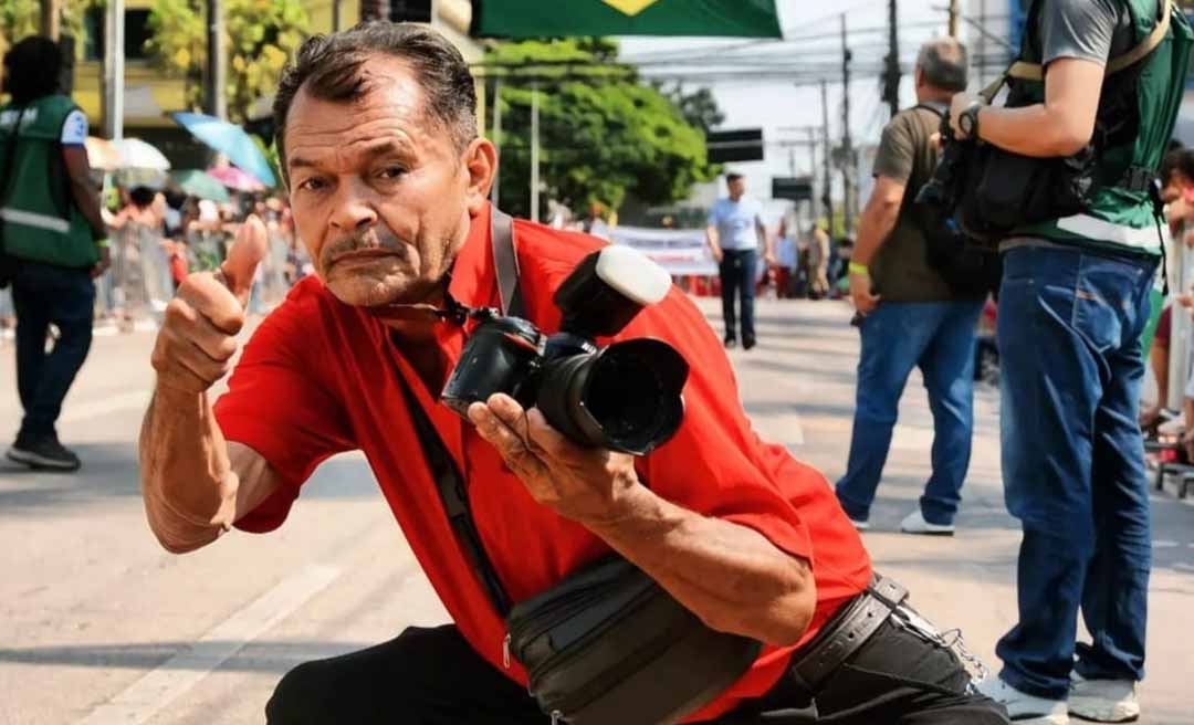 Antônio Allen, o fotógrafo 'Pirulito', completa sete décadas de vida nesta terça-feira