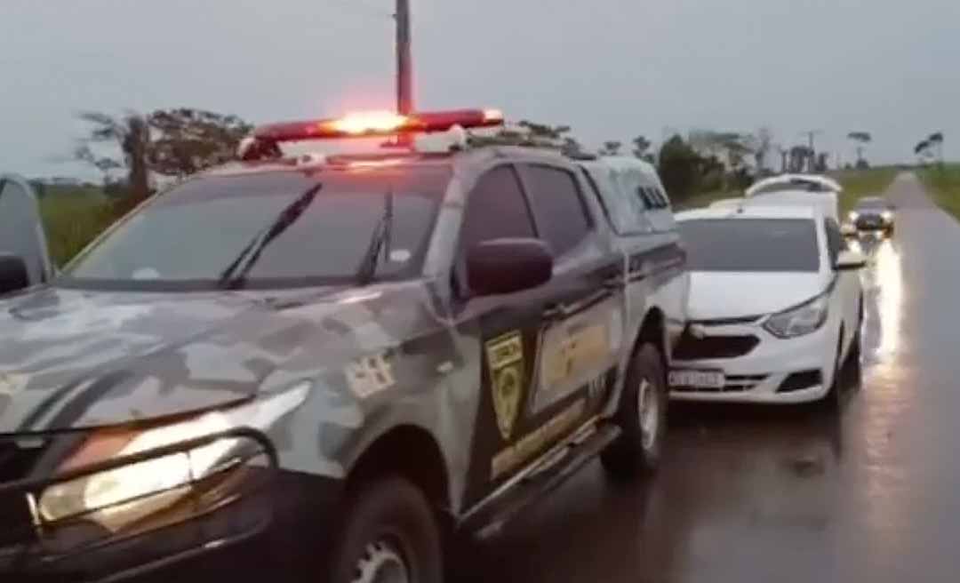 Taxistas de Brasileia culpam policiais do Gefron por acidente na BR-317: “vocês acabaram com meu ganha pão”