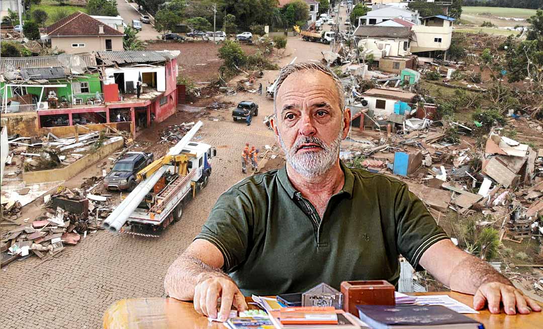 Em meio à tragédia no Rio Grande do Sul, acreanos se unem no socorro às vítimas das enchentes; gaúcho que há quase 40 anos reside no Acre se mobiliza para ajudar e resume cenário de destruição: “parecia um dilúvio"