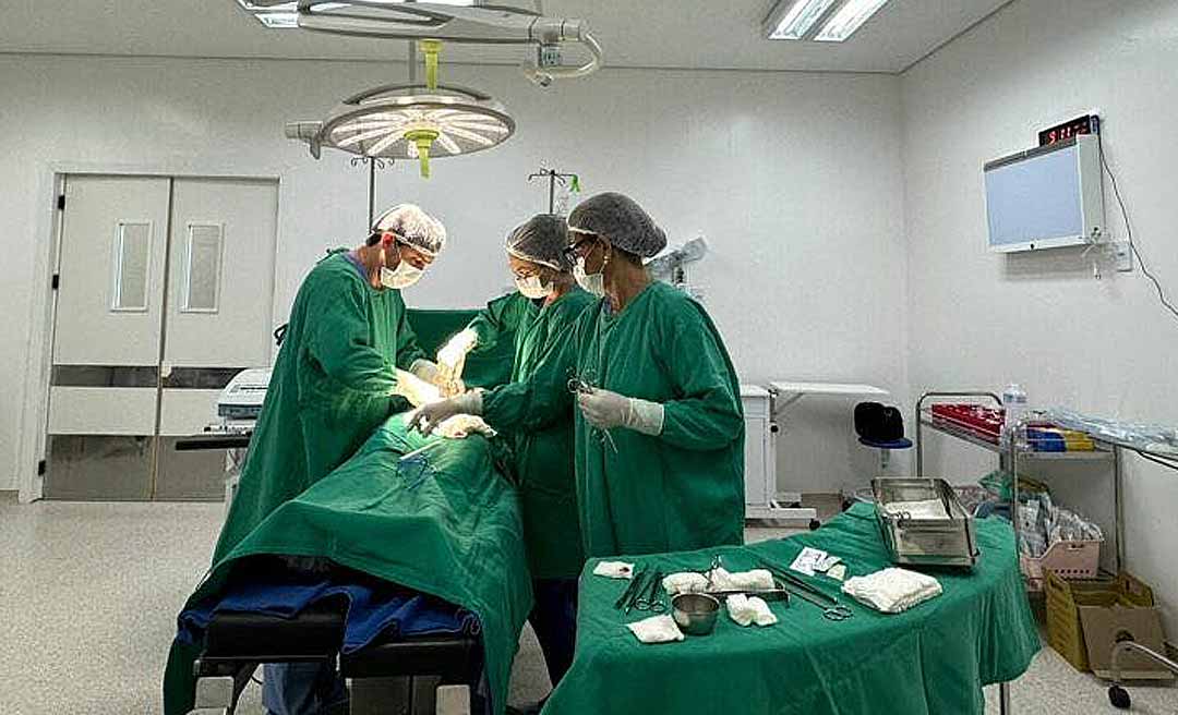Opera Acre beneficia mais 77 pacientes com cirurgias gerais e ginecológicas em todo o estado