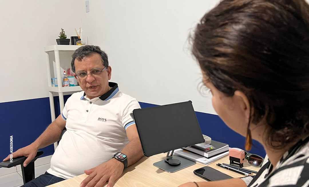 Gonzaga visita DNIT no Juruá para acompanhar obras de reconstrução da BR-364 e reforçar parceria com órgão federal