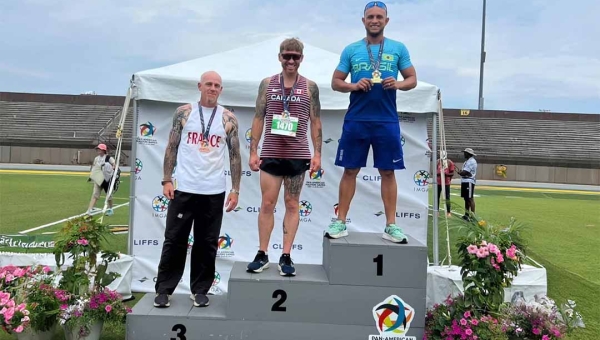 Atleta acreano faz história no Pan-Americano Masters de Atletismo com quatro medalhas de ouro