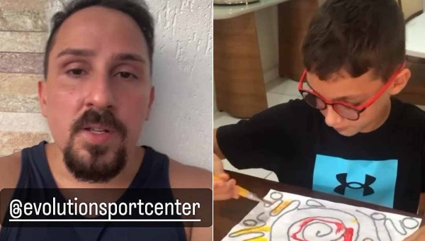 Pai denuncia que filho autista com epilepsia rara e grave sofreu preconceito em academia de Rio Branco