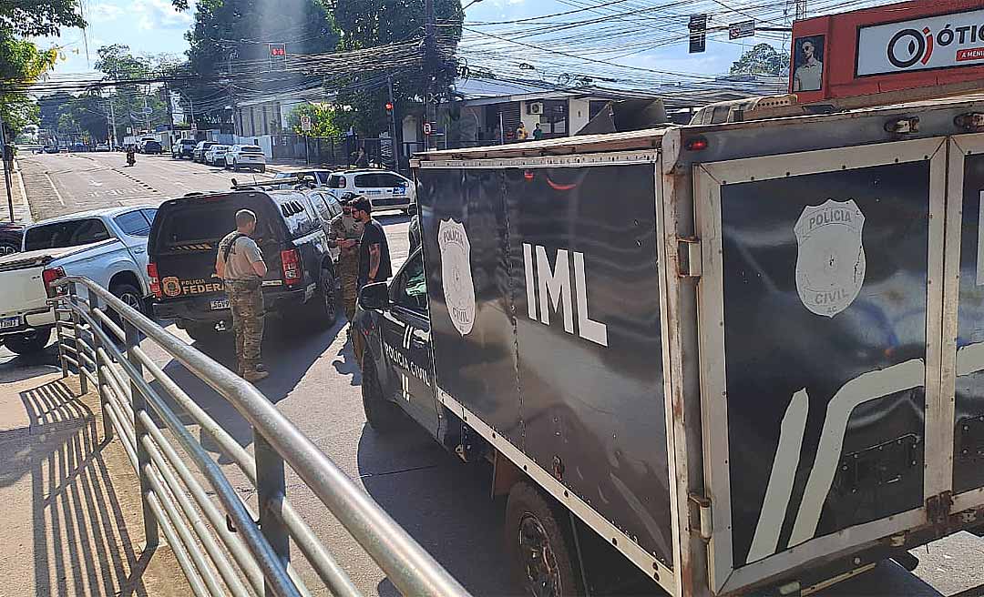 Delegado da Polícia Federal é encontrado sem vida em prédio comercial no Centro de Rio Branco