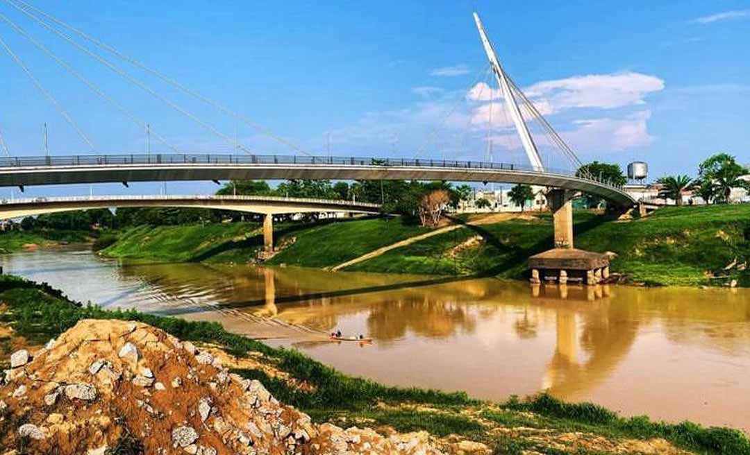Nível do Rio Acre continua baixando na Capital; manancial registrou 1,70 metro nesta quarta