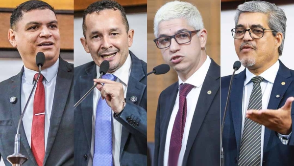 Com líder do governo ausente, base se une à oposição e derrubam veto de Gladson