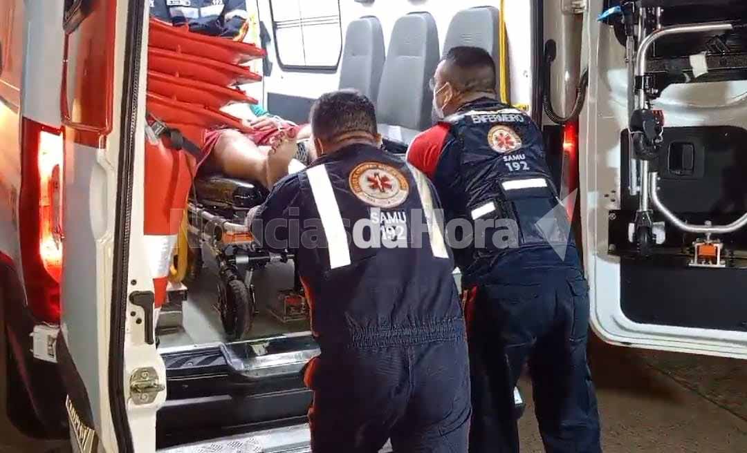 Comerciante é esfaqueado em tentativa de homicídio no Conjunto Nova Esperança