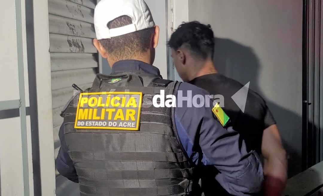 Na Capital, homem sem habilitação e com passagens pela polícia é preso após tentativa de fuga em abordagem do GIRO e da BPtran